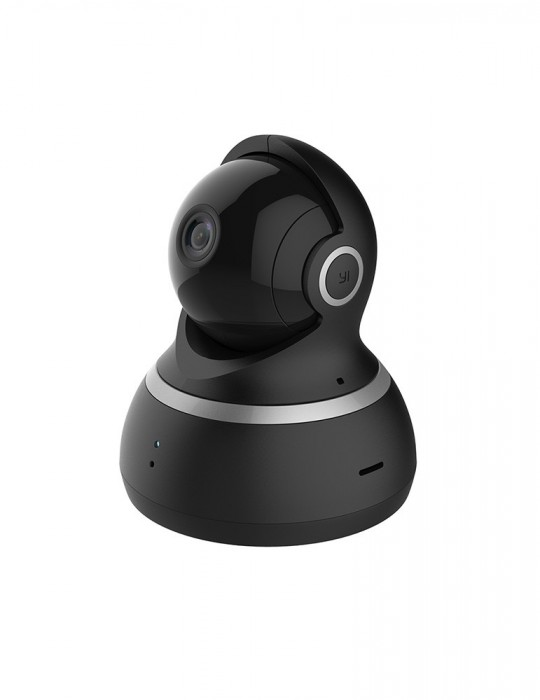 [H20] YI Dome Surveillance Camera Black 1080p Internal IP Wifi Camera Compatible with Alexa, 360 ° Coverage in FHD