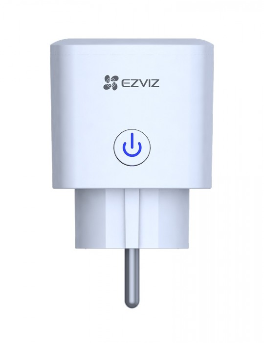 [T30-10A] EZVIZ Smart Plug, Wi-Fi, Remote Control Via Mobile App, Voice Control