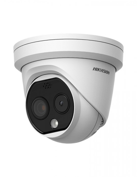 [DS-2TD1228-7/QA] HIKVISION HiWatch Thermal & Optical Bi-spectrum Network Turret Camera 4MP 7mm