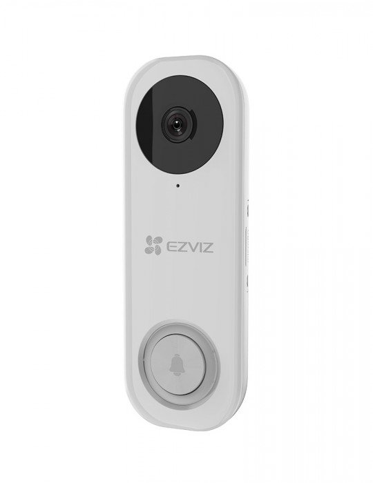 [DB2 PRO 5MP] EZVIZ Smart Video Doorbell with Receiver, 2K, 5200mAh Battery, extend WiFi, Anti-Tamper Alarm, Motion Detector